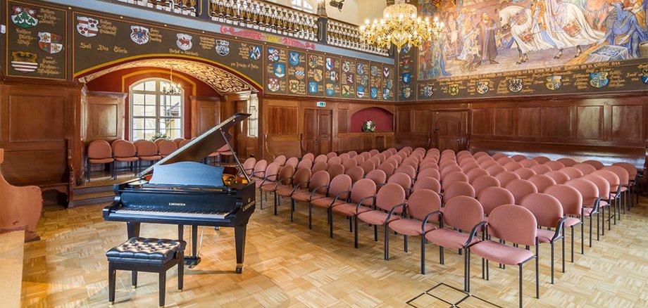Wappensaal im Schloss Lübben